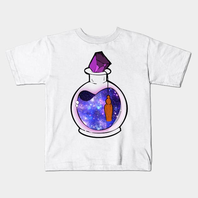 Magic Potion Punch Kids T-Shirt by giantplayful